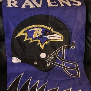 Ravens yard flag